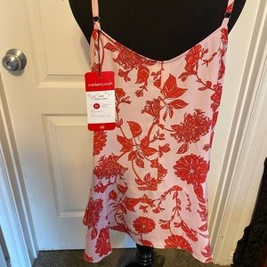 New cranberry crush Cabi tank